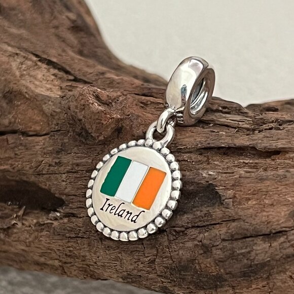 Pandora Jewelry - Pandora Ireland Flag S925 Silver Dangle Charm